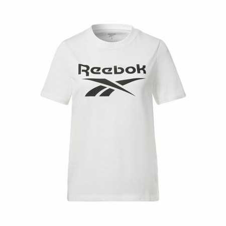 T-shirt med kortärm Dam Reebok Vit