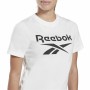 T-shirt med kortärm Dam Reebok Vit