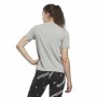 Damen Kurzarm-T-Shirt Reebok Tape Pack Grau