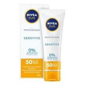 Sonnenschutzcreme für das Gesicht Sensitive Nivea (50 ml) (Unisex) (50 ml)