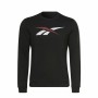 Men’s Sweatshirt without Hood Reebok Essentials Vector Black