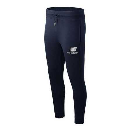 Long Sports Trousers New Balance Essential Stack Logo Blue