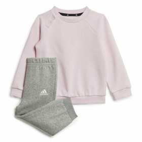 Children's Sports Outfit Adidas Essentials Logo Pink