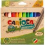 Tuschpennor Carioca Jumbo Eco Family Multicolour 24 Delar (24 antal)