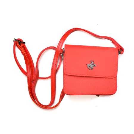 Damen Handtasche Beverly Hills Polo Club 657BHP3465 Rot (12 x 11 x 5 cm)