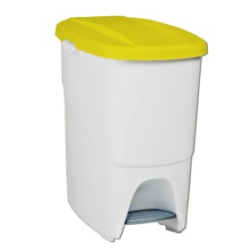 Pedal bin White 25 L (39,3 x 27 x 42 cm)