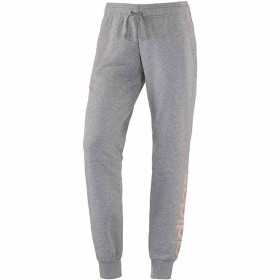Long Sports Trousers Adidas Essentials Linear Grey Light grey