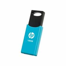 Clé USB HP HPFD212LB-128 Noir Bleu 128 GB