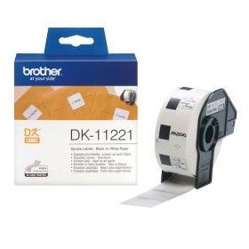 Drucker-Etiketten Brother DK11221 Weiß