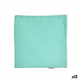 Housse de coussin Turquoise (45 x 0,5 x 45 cm) (12 Unités)