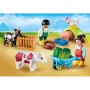 Playset Playmobil 1.2.3 Fun in the Farm 71158 12 Stücke