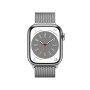 Smartwatch Apple Watch Series 8 Silberfarben 32 GB 41 mm