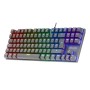Tastatur Mars Gaming MK80 Qwerty Spanisch Schwarz RGB