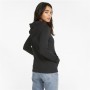 Damen Sweater mit Kapuze Puma Essentials+ Embroidery Schwarz