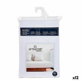 Fitted sheet 90 cm White (12 Units)