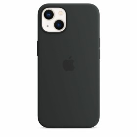 Handyhülle Apple iPhone 13 Silikon Schwarz 6,1"