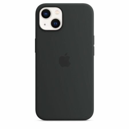 Mobilfodral Apple iPhone 13 Silikon Svart 6,1"