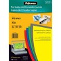 Couvertures de reliure Fellowes 100 Unités Bleu PVC A4