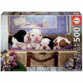 Puzzle Educa 500 Pieces Puppies