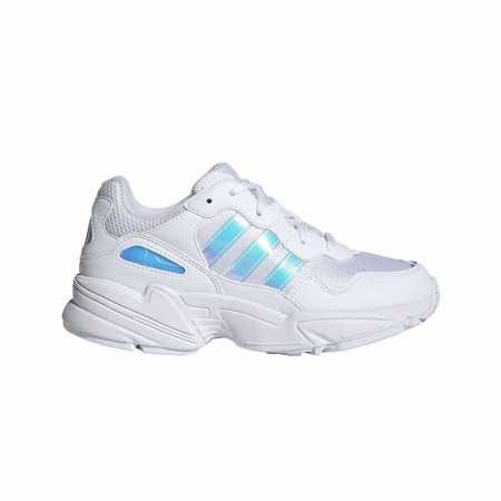 Chaussures de Sport pour Enfants Adidas Originals Yung-96 Blanc