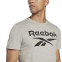 T-shirt à manches courtes homme Reebok BIG LOGO TEE HD4219 Gris