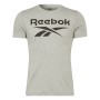 Men’s Short Sleeve T-Shirt Reebok BIG LOGO TEE HD4219 Grey