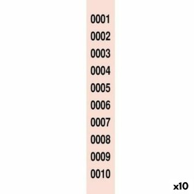 Bandes de numéros de tombola 1-5000 (10 Unités)