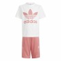 Ensemble de Sport pour Enfants Adidas Trifolio Blanc