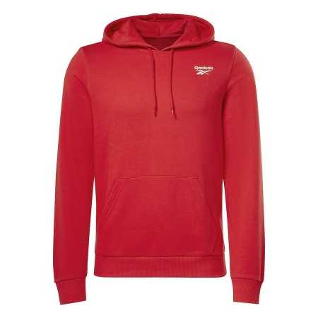 Sweat à capuche homme Reebok RI FT LEFT CHEST OT HA9276 Rouge