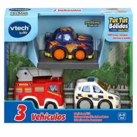 Spielset Fahrzeuge Vtech 8 x 9 x 5,5 cm 3 Stücke