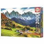 Puzzle Educa Autumn in the Dolomites 2000 Pièces
