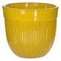 Set de pots de fleurs 38 x 38 x 35 cm Céramique Jaune (3 Pièces)