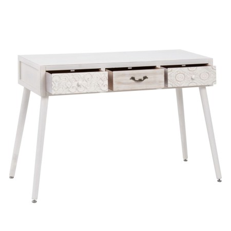 Desk DUNE 110 x 40 x 78 cm Natural White Fir wood