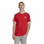 Herren Kurzarm-T-Shirt Adidas 3 Stripes