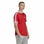 T-shirt med kortärm Herr Adidas 3 Stripes