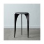 Table d'appoint 43 x 43 x 63 cm Noir Aluminium