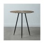 Side table 59 x 59 x 63 cm Black Golden Aluminium Iron