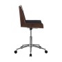 Office Chair 52 x 54 x 79 cm Black Brown