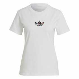 T-shirt med kortärm Dam Adidas