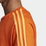 T-shirt à manches courtes homme Adidas 3 Stripes Orange