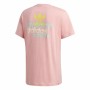 T-shirt à manches courtes homme Adidas Frontback Rose