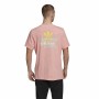 T-shirt à manches courtes homme Adidas Frontback Rose