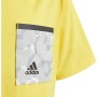 T-Shirt Adidas Future Pocket Gelb