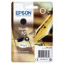 Patron Kompatibel Epson C13T16214022 Svart