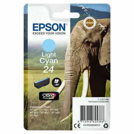 Original Ink Cartridge Epson C13T24254012 Cyan Light Cyan