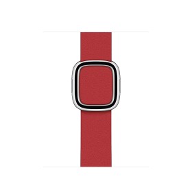 Watch Strap Apple Watch Apple MY672ZM/A Leather Maroon Red