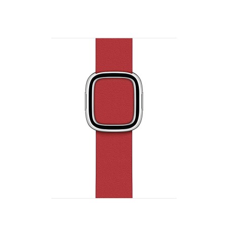 Bracelet à montre Apple Watch Apple MY672ZM/A Cuir Bordeaux Rouge