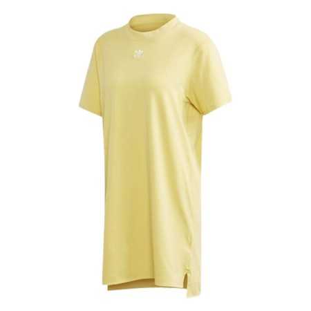 Dress Adidas Originals Trefoil Yellow