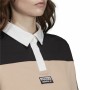 Polo Adidas Originals Cropped Femme Noir