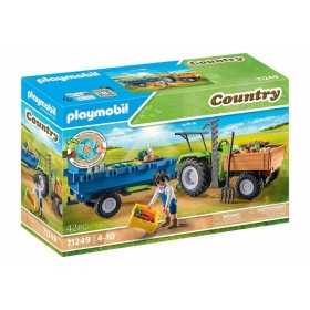 Playset Playmobil Country Tractor 42 Delar